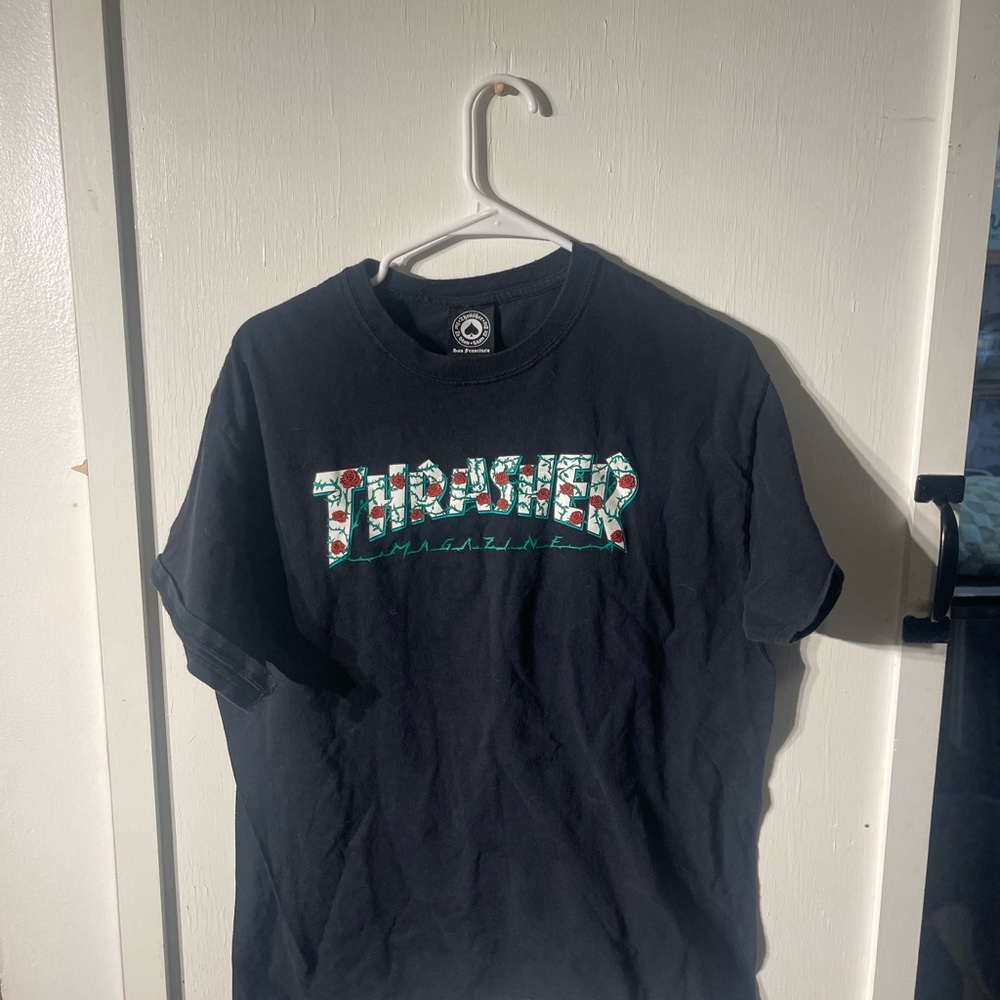 Thrasher Rose and Thorn Mens Large T Shirt